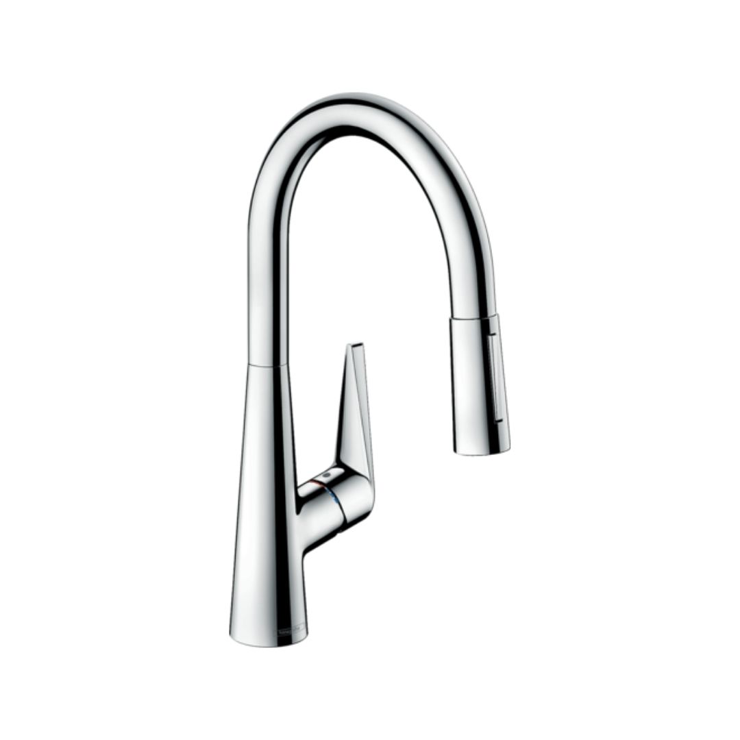 Hansgrohe Talis S M51 Kitchen or Laundry Mixers 200 with pull-out spray